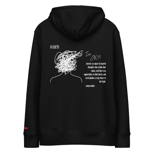 Anxiety SQ Hoodie High POD Black